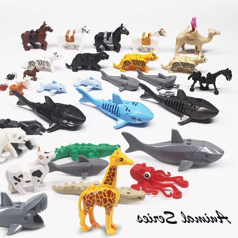 Marine Zoo - Moc 2025 novo 1 pçs impresso