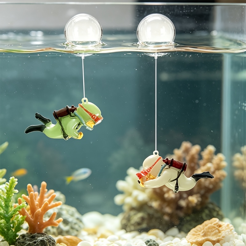 Marine Aquarium For Sale - Decoração para Aquário: Mini Mergulhador de