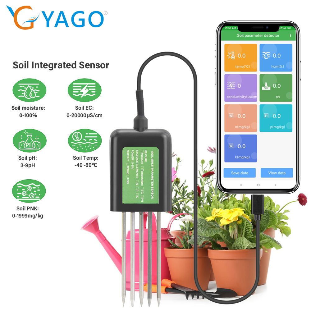 Marine Test Kit - Yago sensor de solo ph ec