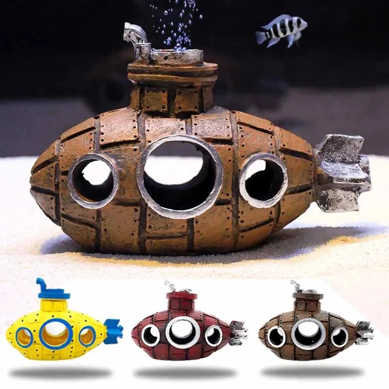 Marine Aquarium For Sale - Ornamentos de Resina para Aquário: Decoração
