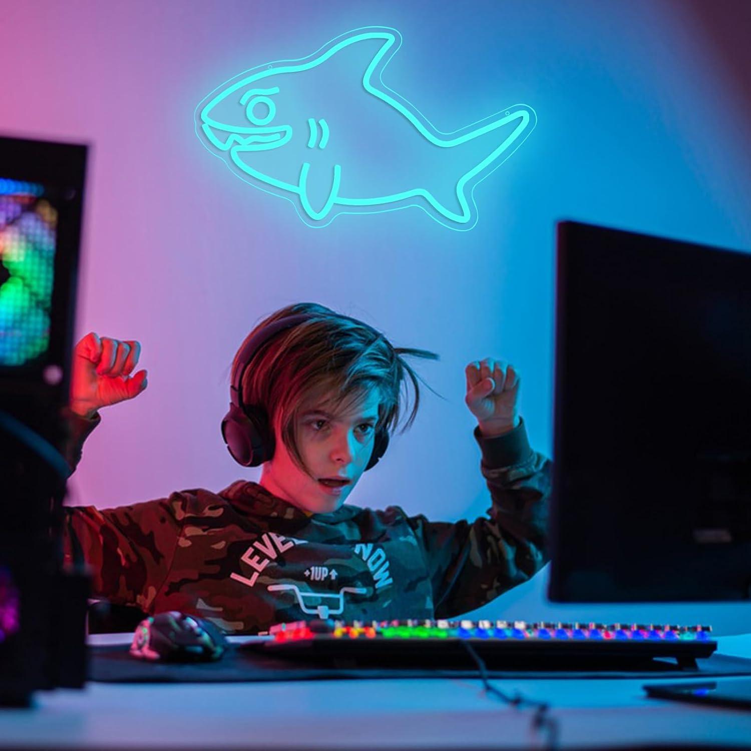 Luminária de Neon Tubarão USB  - Marine Zoo avaliação e preço