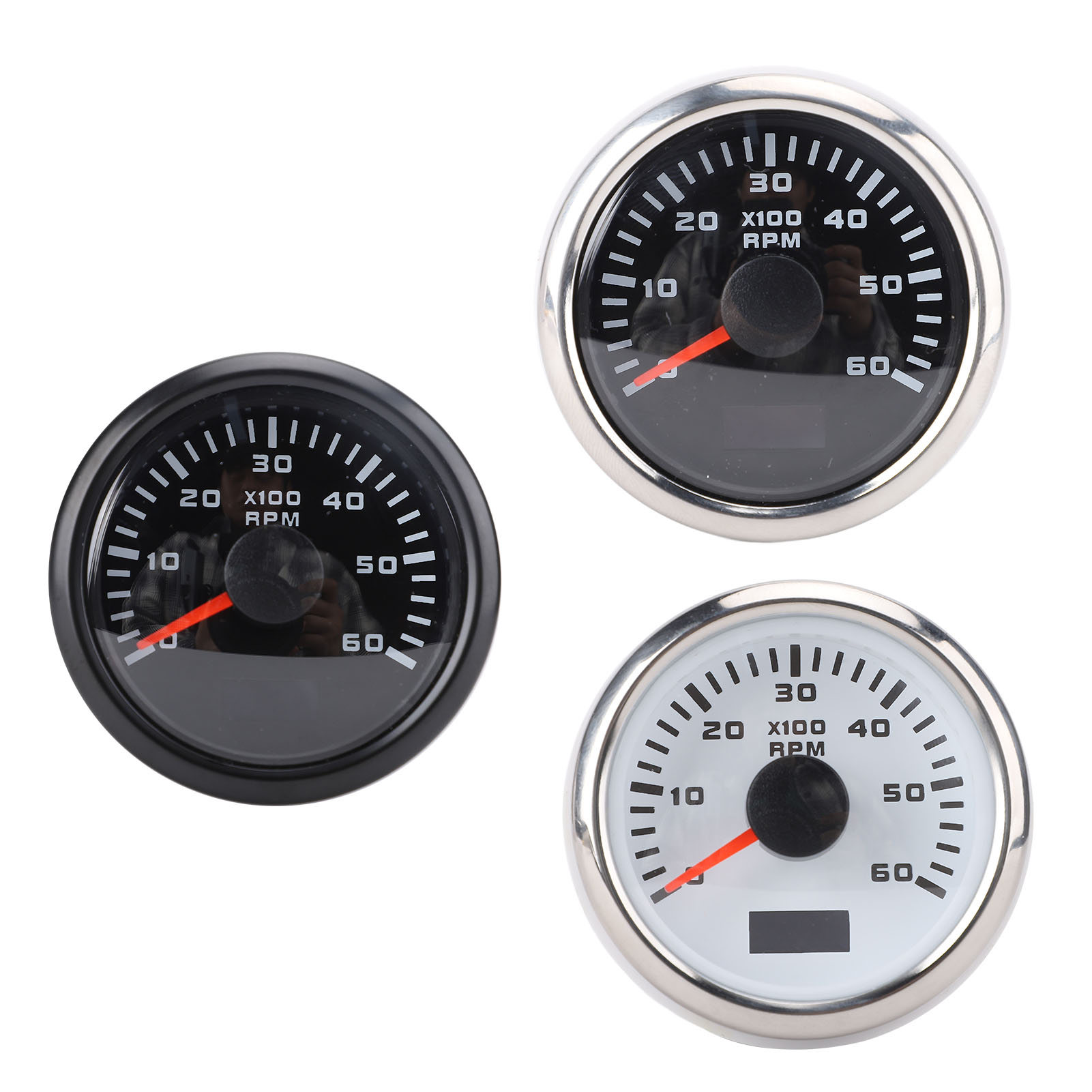 Tacômetro Automotivo de 52mm ( - Marine Test Kit avaliação e preço