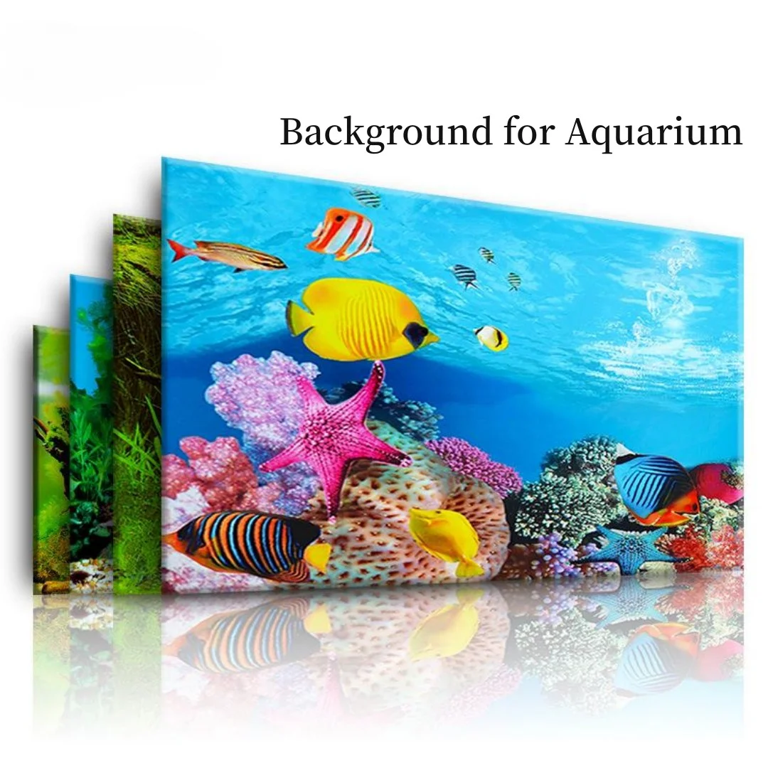 Fundo aquário 3d adesivo carta - Marine Aquarium For Sale avaliação e preço