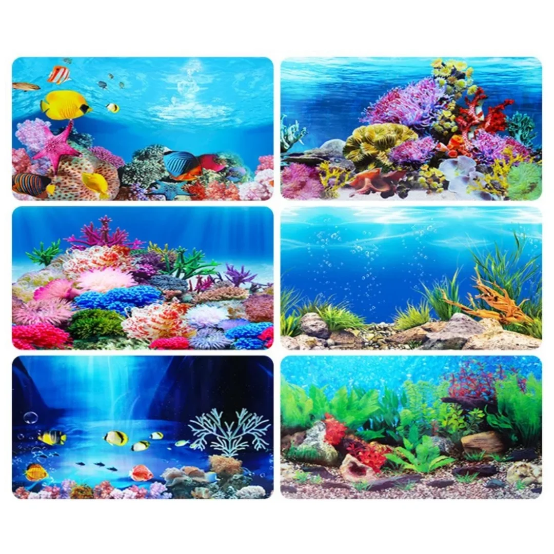 Fundo aquário 3d adesivo carta - Marine Aquarium For Sale avaliação e preço