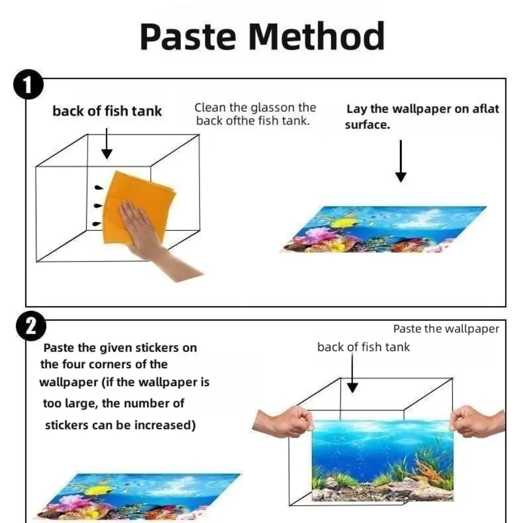 Fundo aquário 3d adesivo carta - Marine Aquarium For Sale avaliação e preço