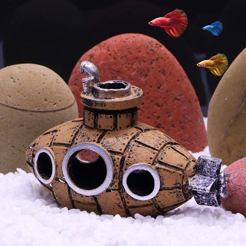 Ornamentos de Resina para Aquá - Marine Aquarium For Sale avaliação e preço