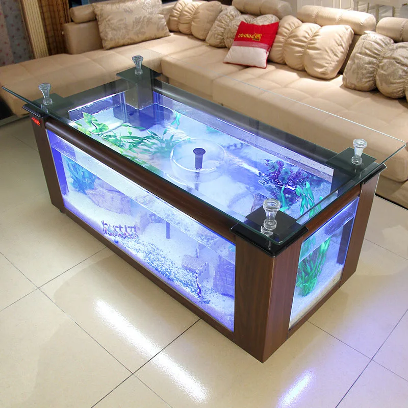 Aquário Retangular Grande de V - Marine Aquarium For Sale avaliação e preço