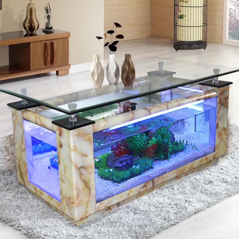 Aquário Retangular Grande de V - Marine Aquarium For Sale avaliação e preço