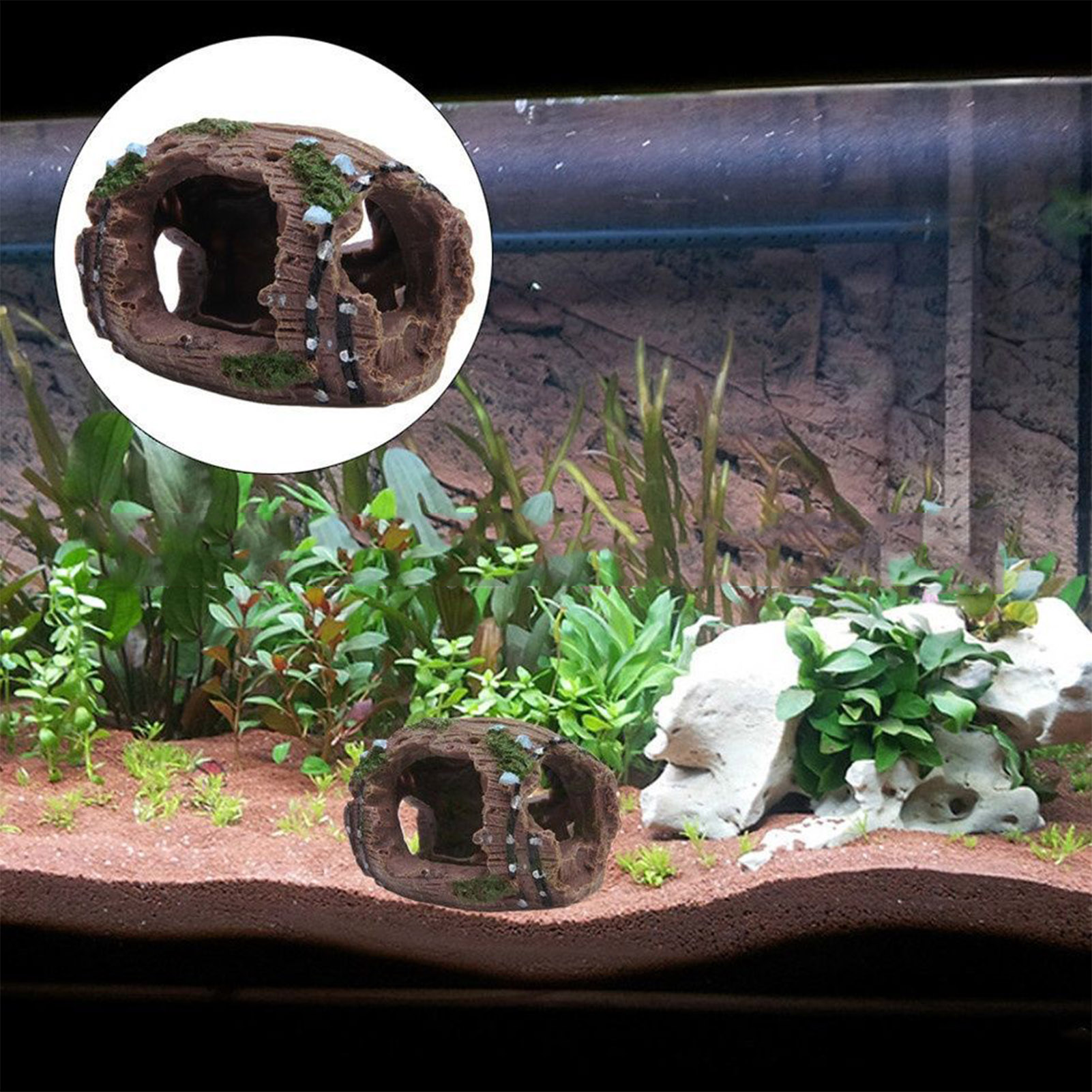 Ornamentos de Resina para Aquá - Marine Aquarium For Sale avaliação e preço