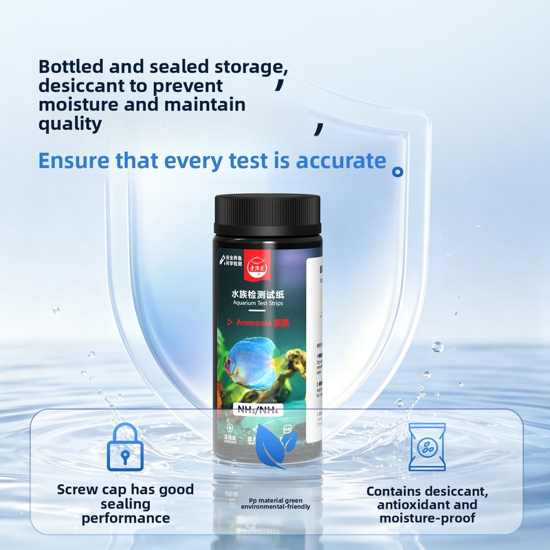 Tiras de Teste para Aquário 8  - Marine Test Kit avaliação e preço