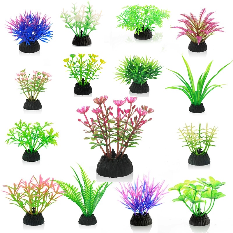 Simulação de plantas artificia - Marine Aquarium For Sale avaliação e preço